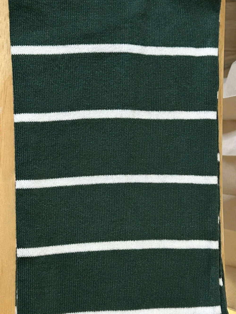 '47 Brand New York Jets Women's Striped Infinity Knit Scarf Green/White Acrylic